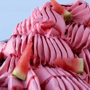 Watermeloen schepijs - 100% vegan